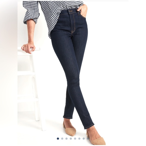 NWT Old Navy High Rise Super Skinny Jeans - Picture 1 of 6